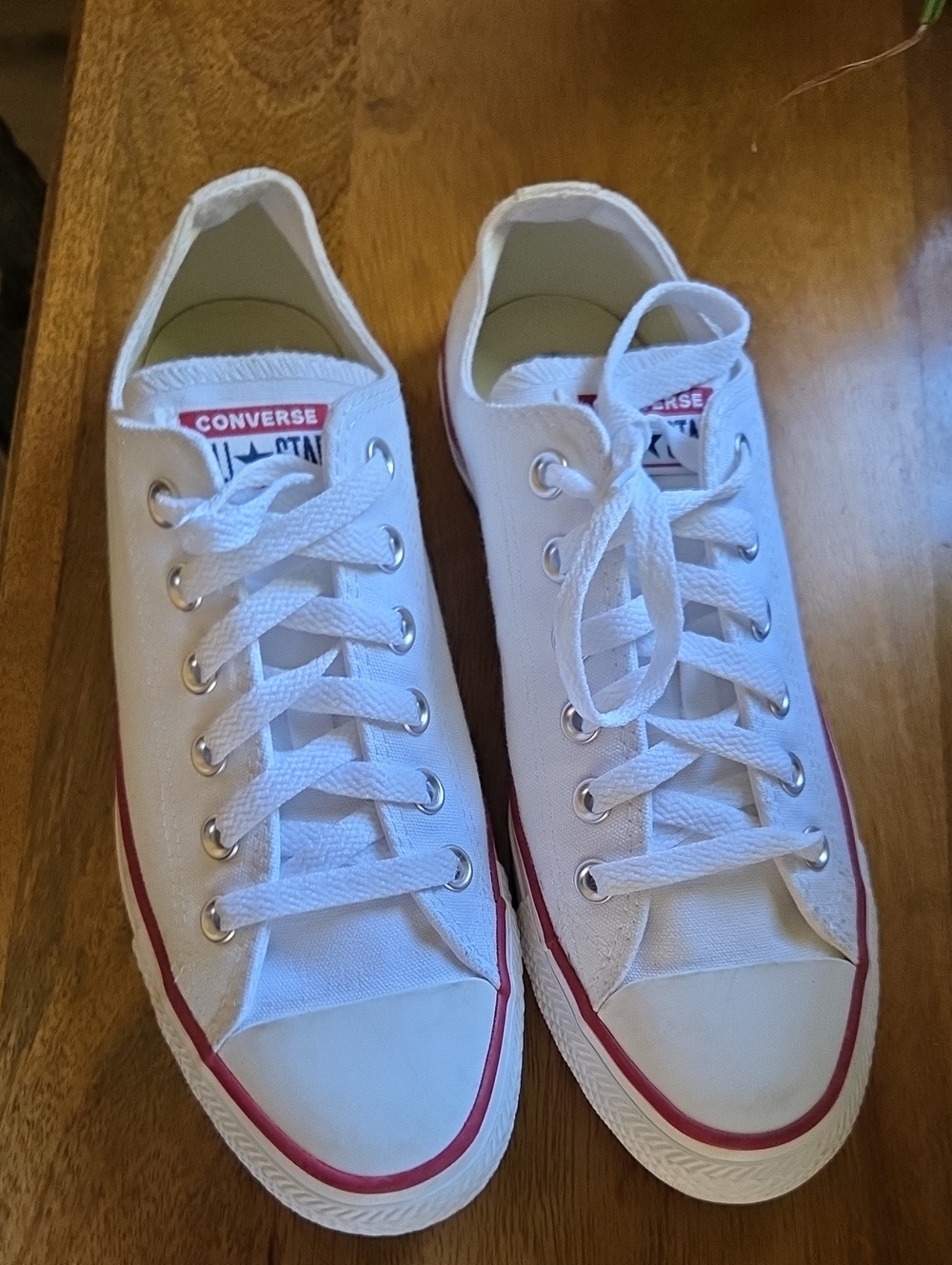White Converse